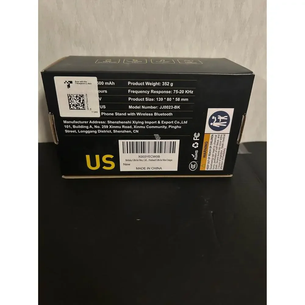 GLOPUS F25 Cell Phone Holder Wireless Speaker JJ0023-BK